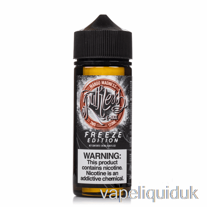 Mango Madness - Freeze Edition - Ruthless Vapor - 120mL 3mg Vape Juice